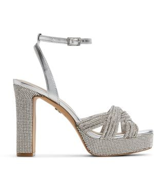ALDO Shimma Heeled Sandals - White