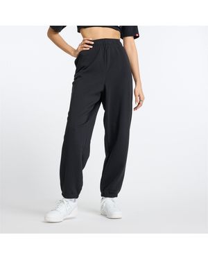 New Balance Closed Hem Fleece Joggers - Blue