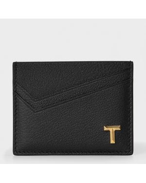 Tiffany & Co. Lt Cardigan Case 99 Card Holder - Black