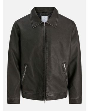Jack & Jones Casablanca Pu Jacket - Black