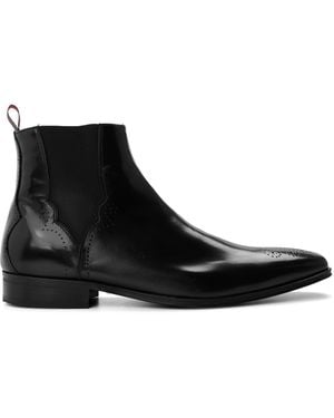 Jeffery West Scarface Leather Chelsea Boots - Black