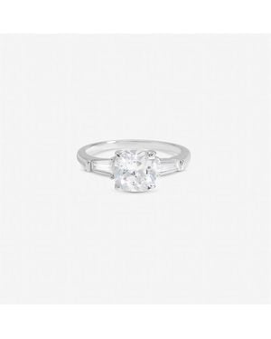 Inicio Sterling Engagement Ring - White