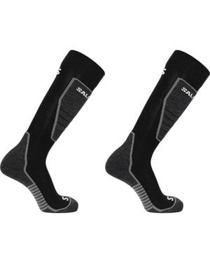 Salomon Aces 2 Pack Ski Socks - Black