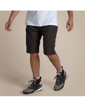 Craghoppers Kiwi Long Water-Repellent Shorts - Black