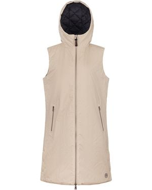 Museum Reversible Sleeveless Gilet - Natural