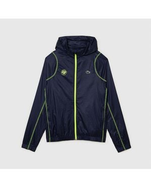 Lacoste Roland Garros Windbreaker Jacket - Blue