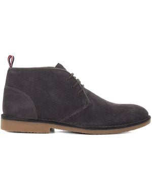 Dune Creed Desert Boots - Blue
