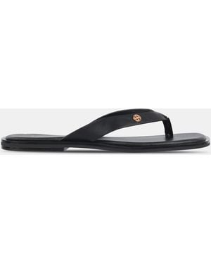 Miso Toepost Flat Sandals - Blue