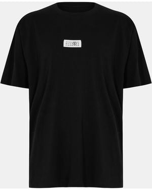 MM6 by Maison Margiela Logo T-Shirt - Black