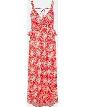 Biba Sun Shift Dress - Red