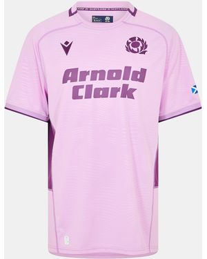 MACRON Scotland Rugby Away Shirt 2025 - Pink