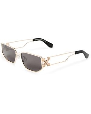 Off-White c/o Virgil Abloh Allen Rectangle Sunglasses - Grey