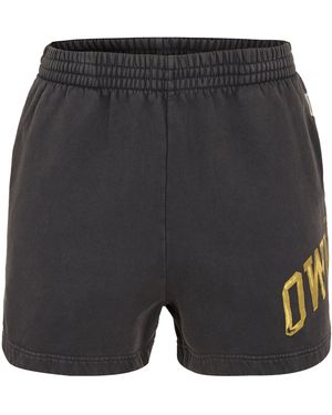 Represent Owners Fleece Jogger Shorts - Black