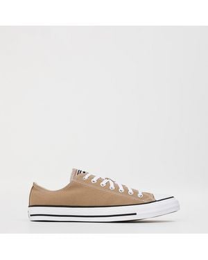 Converse Chuck Ox Canvas Trainers - Natural