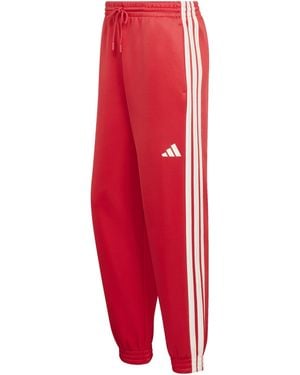 adidas Stadium Closed Hem Joggers - Red