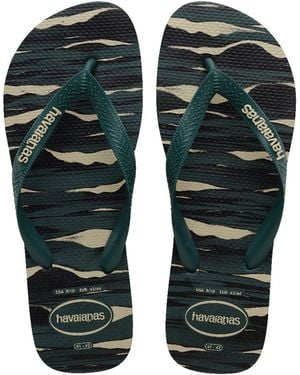 Havaianas Camu Flip Flops - Green