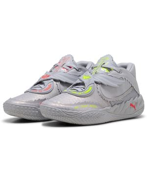 PUMA Mb.05 Metallic Basketball Trainers - Grey