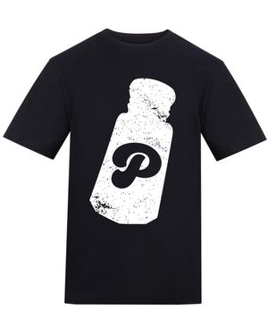 AWD Printed Adults Dart Tee - Black