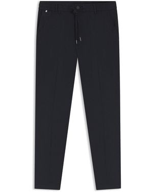 BOSS Straight Leg Trousers - Blue