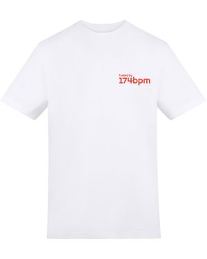 AWD Adults Printed Festival Tee - White