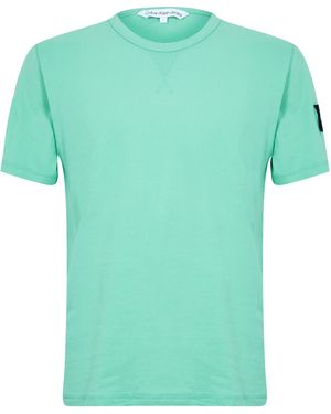 Calvin Klein Monogram Badge T Shirt - Green