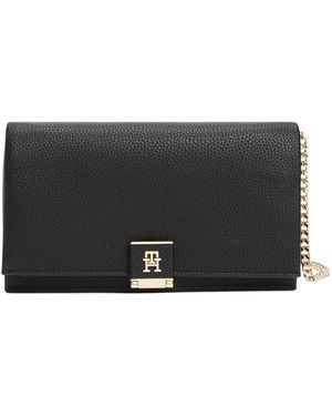 Tommy Hilfiger Wallet On Chain - Black