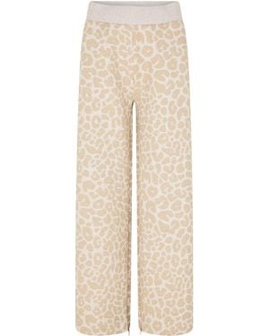 BOSS Erkunda Open Hem Woven Tracksuit Joggers - Natural