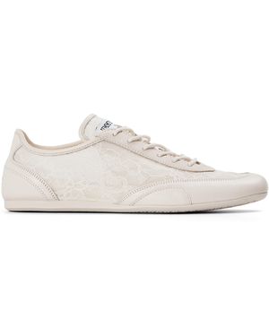 Jimmy Choo Sunny Snkr Low-Top Trainers - White