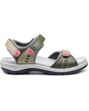 Hotter Walk Ii Active Sandals Wide Fit - Multicolour