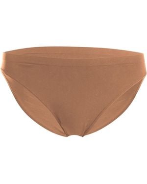 Wolford Individual Seamless Bikini Brief (2Pk) - Brown