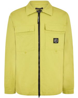 Marshall Artist Plaid Overshirt - Yellow