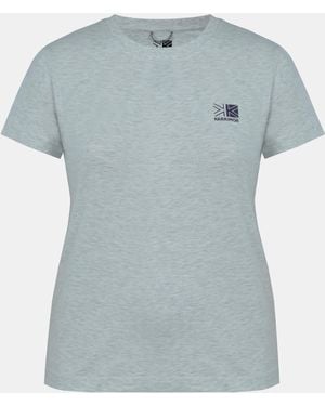 Karrimor Logo Cotton Short Sleeve Crew Neck T-Shirt - Blue
