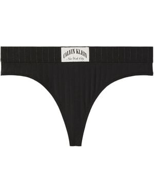 Calvin Klein Thong - Black