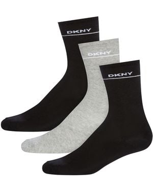 DKNY 3 Pack Socks Paige - Black
