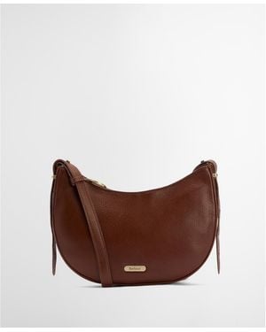 Barbour Sorrel Leather Sling Bag - Brown