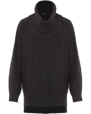 Phase Eight Palmer Cowl Knit Jumper - Black