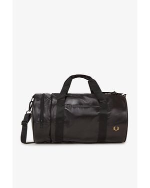 Fred Perry Classic Barrel Bag - Black