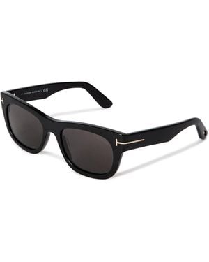 Tom Ford Marshall Rectangle Sunglasses - Black