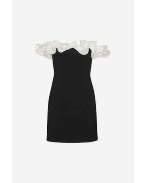 ROTATE BIRGER CHRISTENSEN Derluna Mini Dress - Black