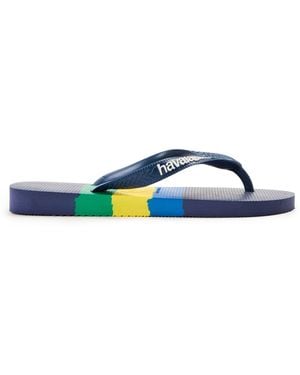 Havaianas Brasil Tech Ii Flip Flops - Blue
