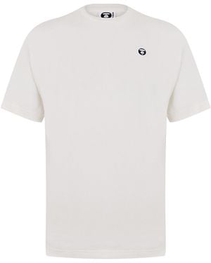Aape Logo Patch T-Shirt - White