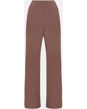 I Saw It First Soft Crepe Wide Leg Trousers - Brown