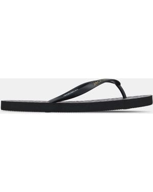 Jack Wills Jw Flop Flip Flops - Black