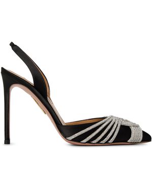 Aquazzura Gatsby Sling 105 - Black