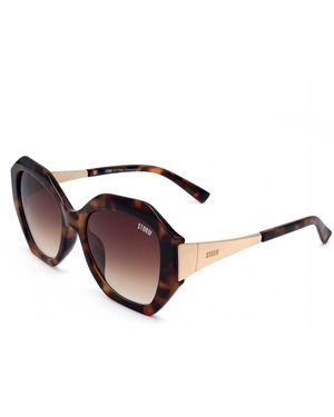 Storm Hexagon Sunglasses - Brown
