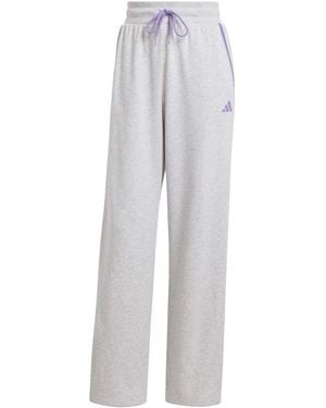 adidas Open Hem Jersey Joggers - Grey
