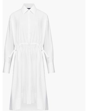 French Connection Rhodes Shirt Dress - White