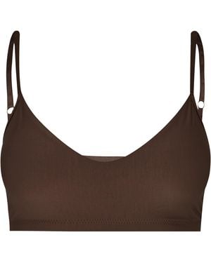 Commando Butter Bralette - Brown