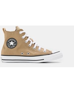 Converse Chuck Classic Hi Tops - Natural