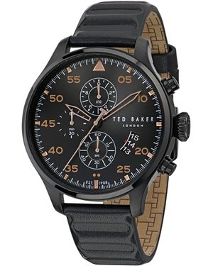 Ted Baker Fulmaar Quartz Analogue Watch - Black